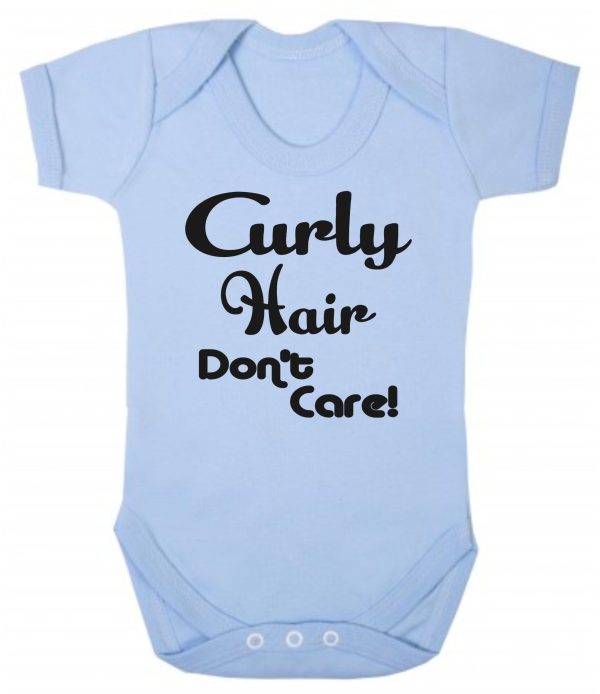 Baby Vest – "Curly Hair Don't Care!" - Image 2