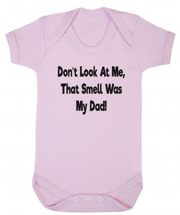 Baby Vest – "Don't Look At Me, That Smell Was My Dad!" - Image 2