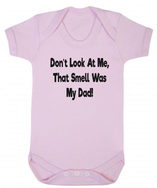 Baby Vest – "Don't Look At Me, That Smell Was My Dad!" - Image 2
