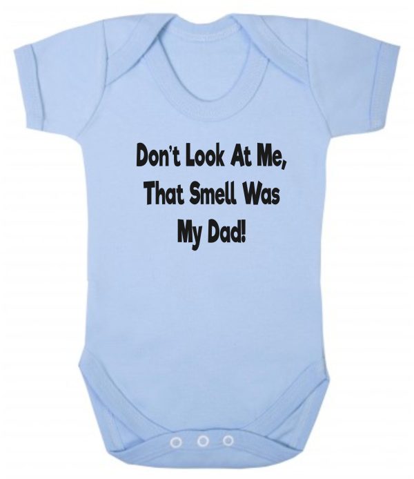 Baby Vest – "Don't Look At Me, That Smell Was My Dad!"