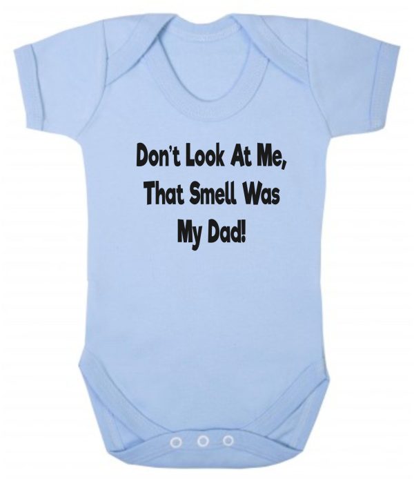 Baby Vest – "Don't Look At Me, That Smell Was My Dad!"