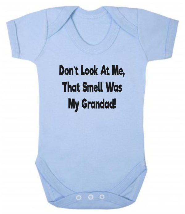Baby Vest – "Don't Look At Me, That Smell Was My Grandad!"