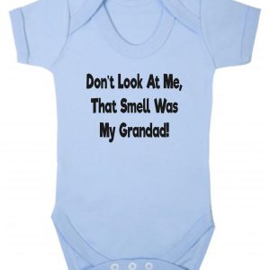 Baby Vest – "Don't Look At Me, That Smell Was My Grandad!"