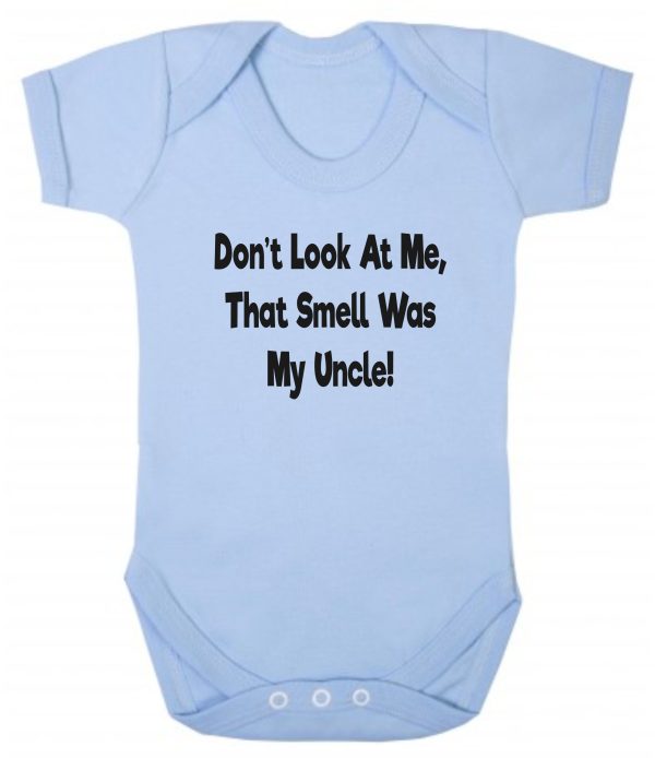 Baby Vest – "Don't Look At Me, That Smell Was My Uncle!"