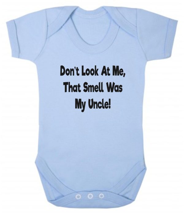 Baby Vest – "Don't Look At Me, That Smell Was My Uncle!"