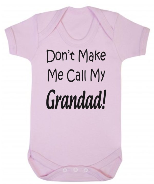Baby Vest – "Don't Make Me Call My Grandad!" - Image 2