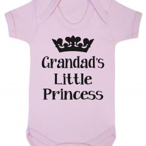 Baby Vest – "Grandad's Little Princess"