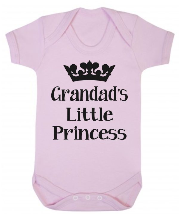 Baby Vest – "Grandad's Little Princess"