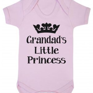 Baby Vest – "Grandad's Little Princess"