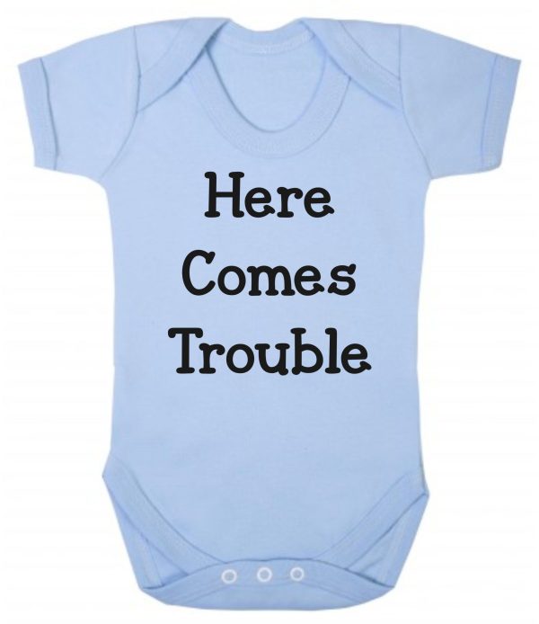 Baby Vest – "Here Comes Trouble"