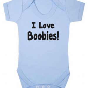Baby Vest – "I Love Boobies"