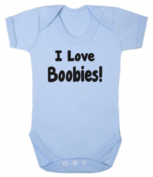 Baby Vest – "I Love Boobies"