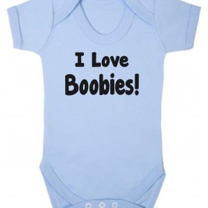 Baby Vest – "I Love Boobies"