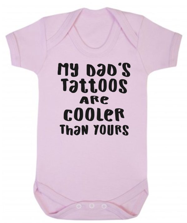 Baby Vest – "My Dad's Tattoos Are Cooler Than Yours" - Image 2