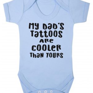 Baby Vest – "My Dad's Tattoos Are Cooler Than Yours"
