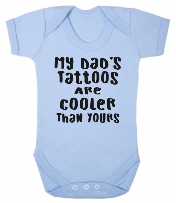 Baby Vest – "My Dad's Tattoos Are Cooler Than Yours"