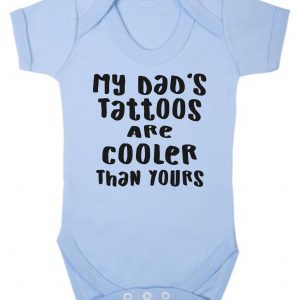Baby Vest – "My Dad's Tattoos Are Cooler Than Yours"