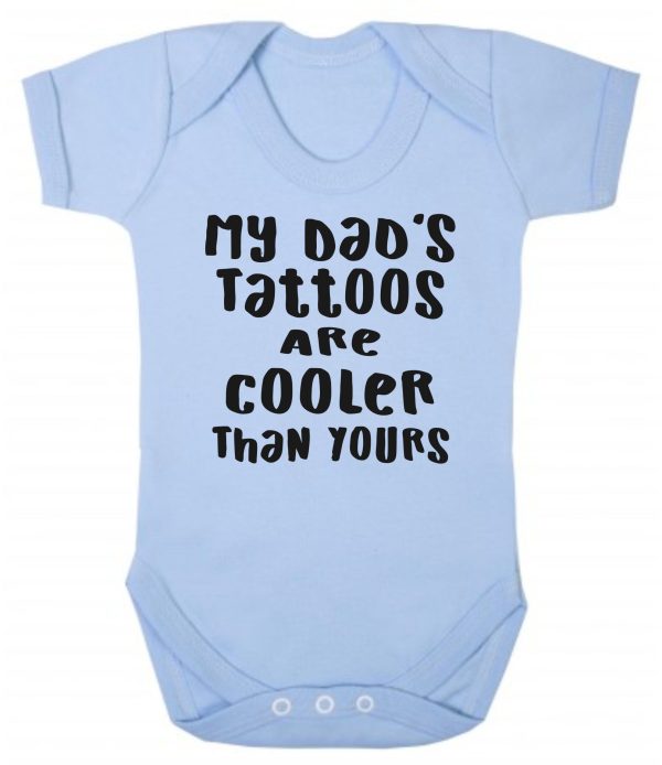 Baby Vest – "My Dad's Tattoos Are Cooler Than Yours"