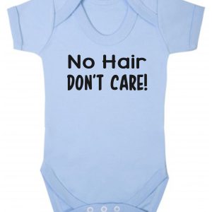 Baby Vest – "No Hair Don't Care!"