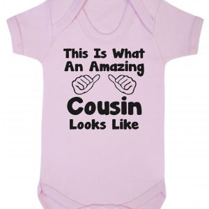 Baby Vest – "This Is What An Amazing Cousin Looks Like"