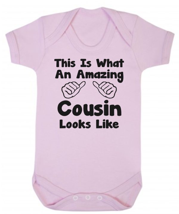 Baby Vest – "This Is What An Amazing Cousin Looks Like"