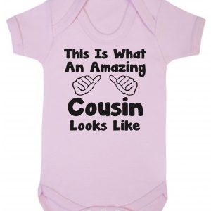 Baby Vest – "This Is What An Amazing Cousin Looks Like"