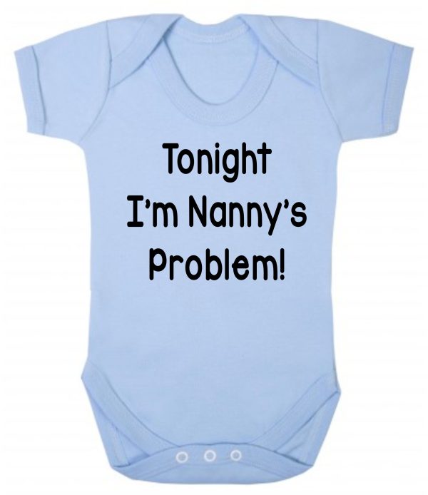Baby Vest – "Tonight I'm Nanny's Problem" - Image 2