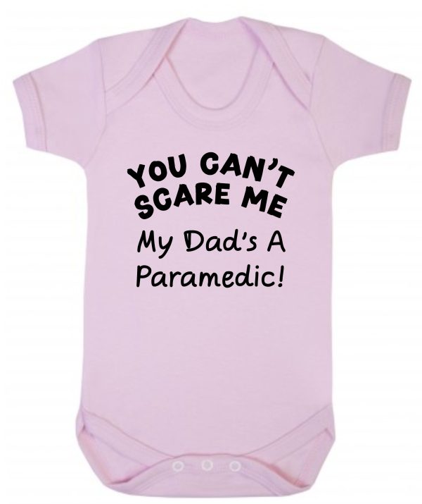 Baby Vest – "You Can't Scare Me My Dad's A Paramedic!" - Image 2
