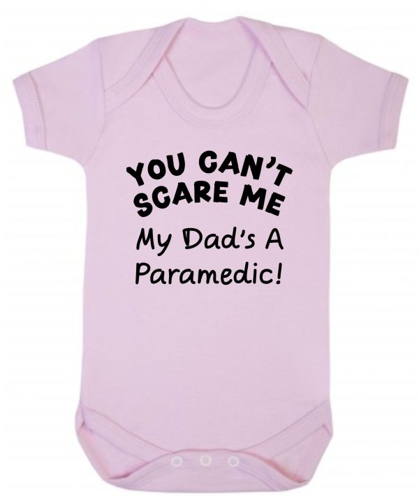 Baby Vest – "You Can't Scare Me My Dad's A Paramedic!" - Image 2