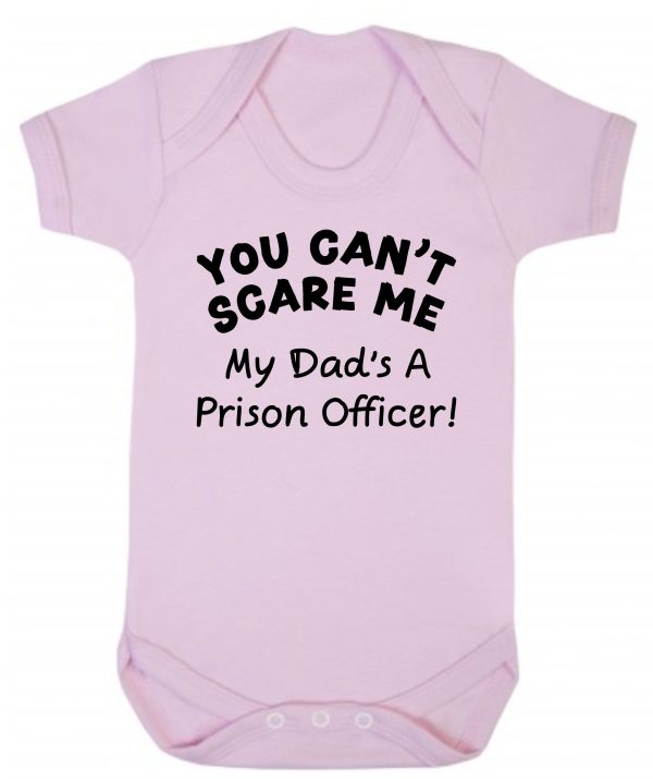 Baby Vest – "You Can't Scare Me My Dad's A Prison Officer!" - Image 2