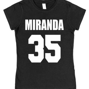 Personalised Birthday T-Shirt - Athletic Style Name & Number