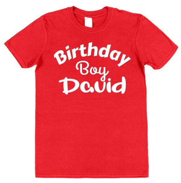 Personalised Birthday T-Shirt - Birthday Boy - Image 2