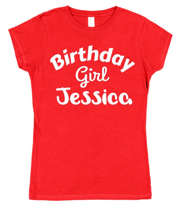 Personalised Birthday T-Shirt - Birthday Girl