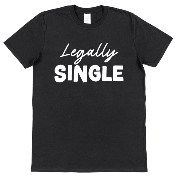 Divorce T-Shirt — "Legally Single" - Image 2