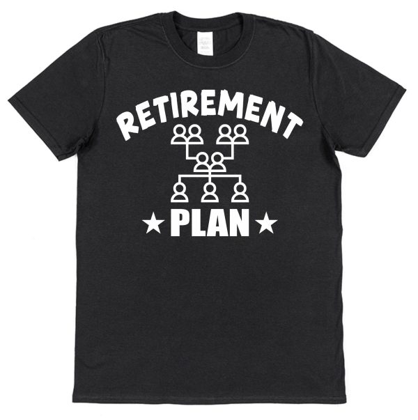 Retirement T-Shirt — "Retirement Plan: Genealogy"