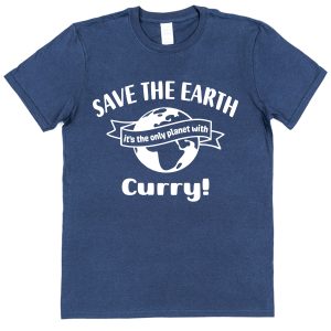 Curry T-Shirt – "Save The Earth"