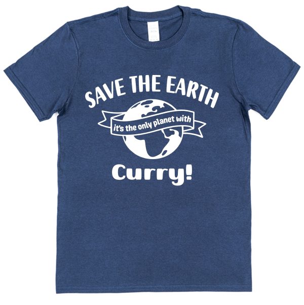 Curry T-Shirt – "Save The Earth"
