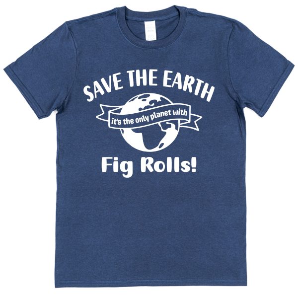 Fig Rolls T-Shirt – "Save The Earth" - Image 2