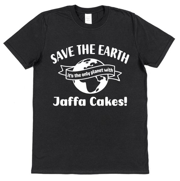 Jaffa Cakes T-Shirt – "Save The Earth" - Image 3