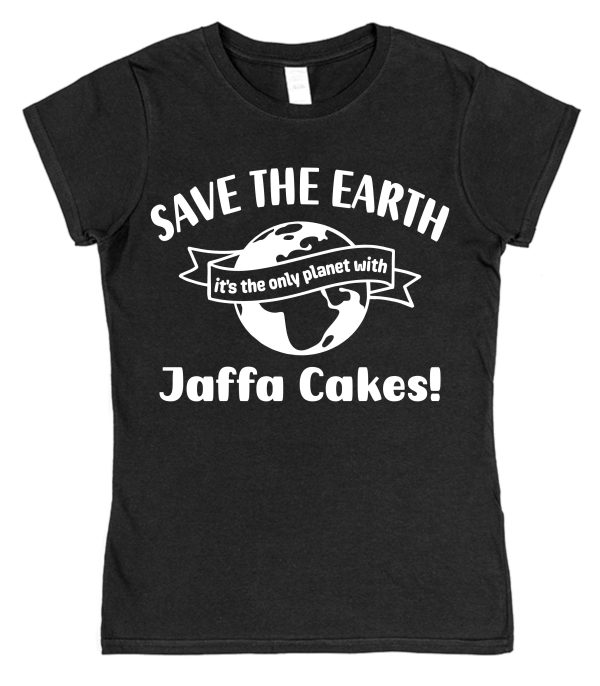 Jaffa Cakes T-Shirt – "Save The Earth" - Image 2