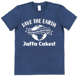 Jaffa Cakes T-Shirt – "Save The Earth"