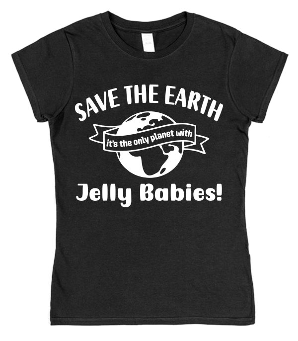 Jelly Babies T-Shirt – "Save The Earth" - Image 3
