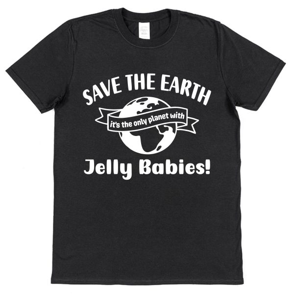Jelly Babies T-Shirt – "Save The Earth" - Image 2